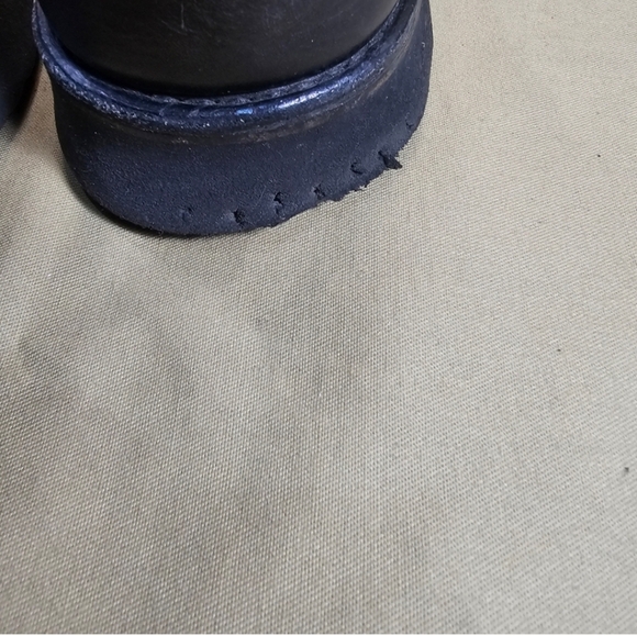 Coach Soltech Men Black Ankle Boots Size 11 - Picture 7 of 11